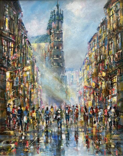 Painting - a painting by Danuta Frydrych
