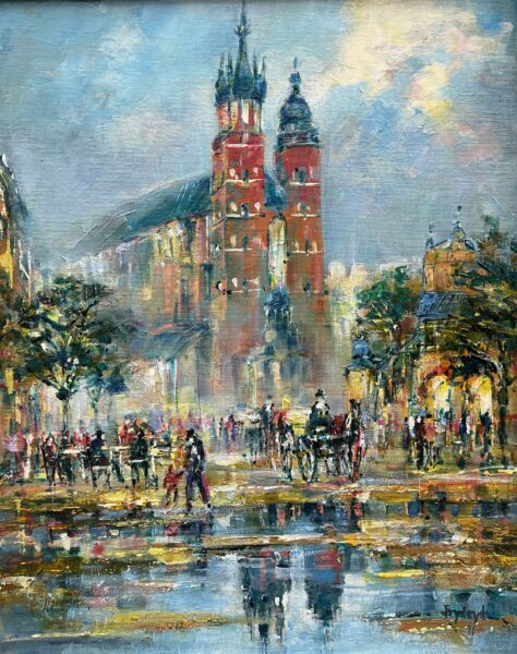 Painting - a painting by Danuta Frydrych