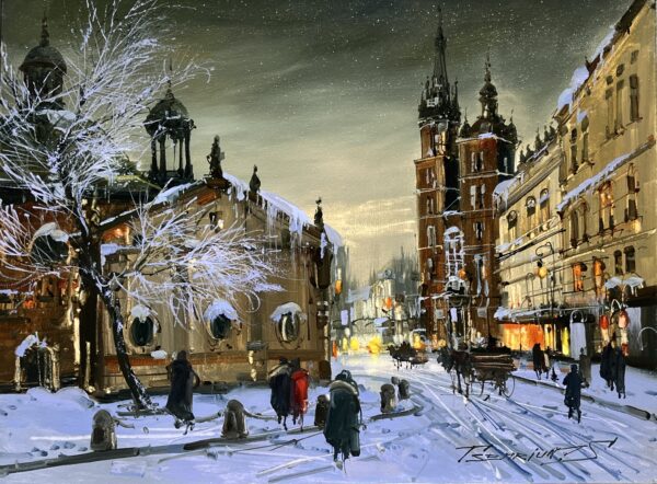 Kraków - a painting by Sergiy Tsemrouk