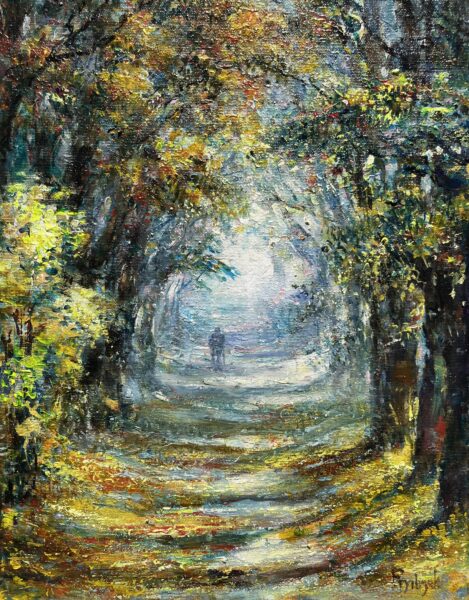 Painting - a painting by Danuta Frydrych